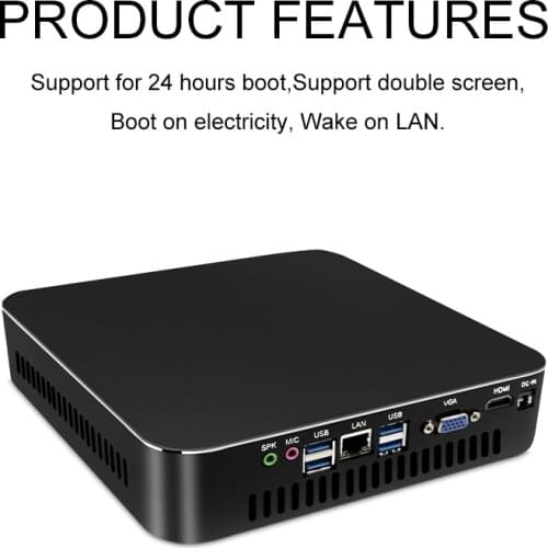 EGLOBAL Gaming Mini Computer Intel i7-9700 i5-9400 i3-9100 Windows 10 Desktop Barebone PC Linux Nettop HTPC UHD630 8*USB WiFi