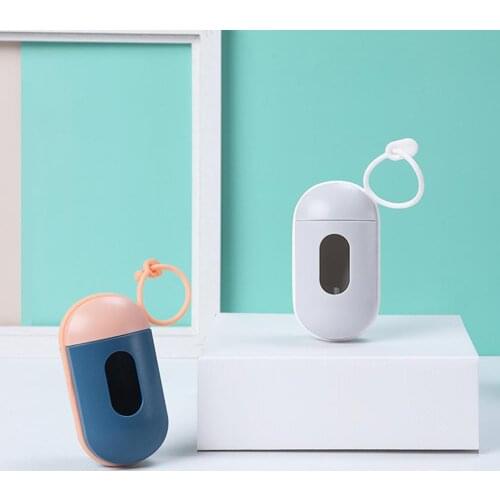 Pet Trash Bag Picking Up Bag Set Trash Box For Dog Rabbish Dispenser Dog Poop Bag