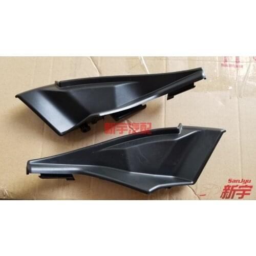 Mitsubishi outlander3 rainwater harvesting on both ends of the plate before the gutters file under the glass trim cover 7405A773