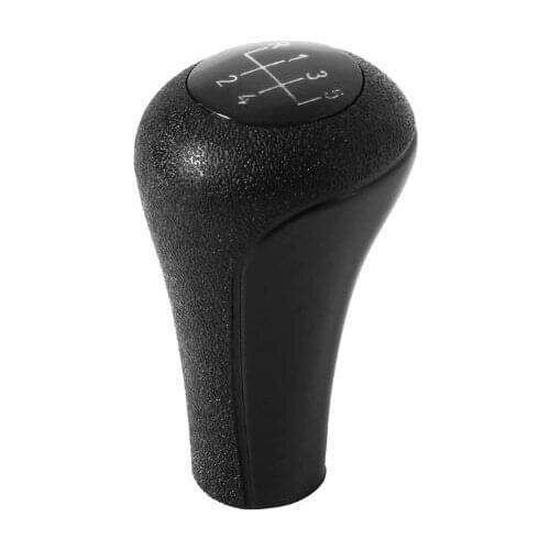 5 Speed Car Manual Plastic Gear Shift Knob 12mm Stick Hole Fit for Series 1 to 7 X5 E30 E36 E46 E39 E34 Z3