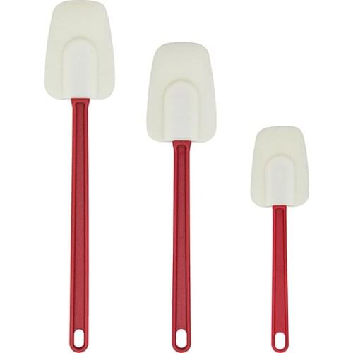 Silicone Baking Pastry Scraper Spatula Non-Stick Cake Scraper Cream Butter Spatula Heat-Resistant Kitchen Baking Pastry Tools