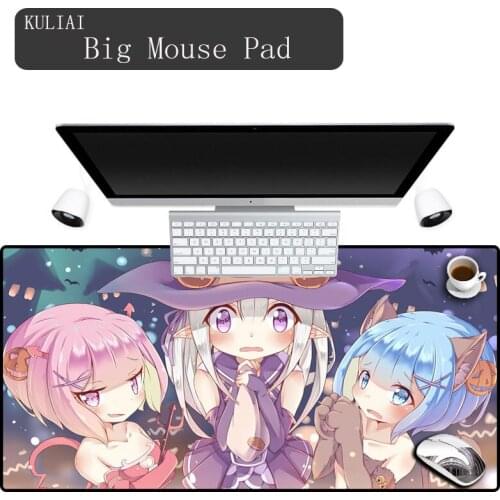 XGZ Lovely Mouse Pad Large Gaming Family Desk Keyboard Pc Mat Rubber Laptop Gamer Mouse Anime Game Gear Cute MousePad Games