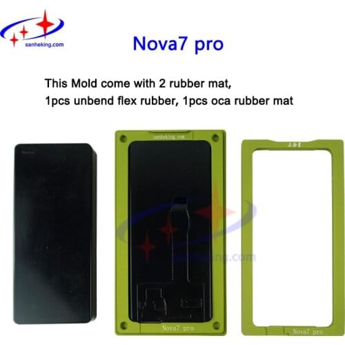 SameKing Green Lamination Mold For huawei nove 7 pro new mold for samsung s10plus
