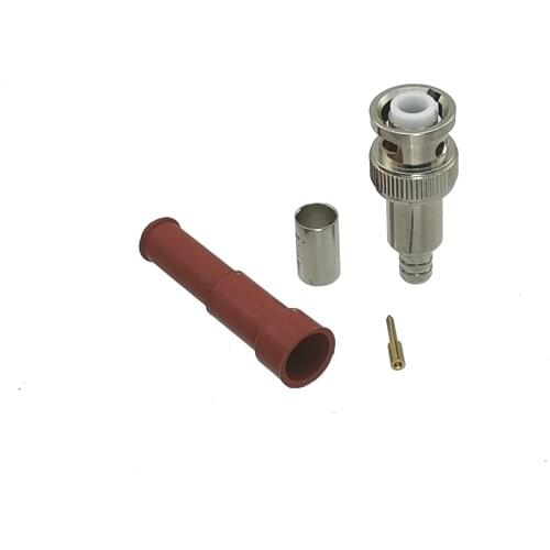 1pcs BNC Male High Voltage Power RF Coaxial Connector MHV 3000V RG59 RG62