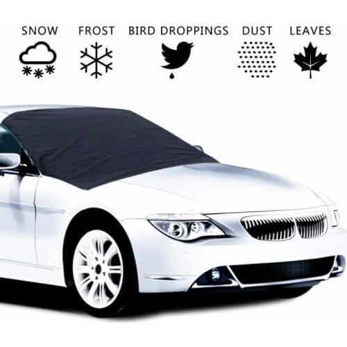 1pcs Magnet Car Exterior Protection Snow Blocked Car Covers Snow Ice Protector Visor Sun Shade Windshield Cover