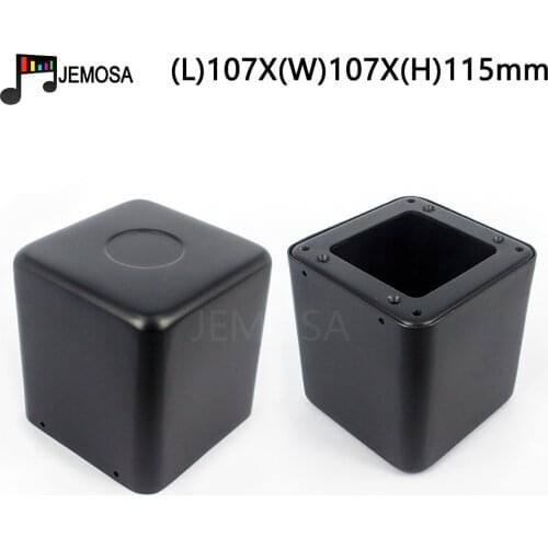 1Piece Tube Amplifier Chassis Transformer Cover Protect Case 107*107*115mm Iron Hifi Audio Vintage Amplifier DIY Free Shipping