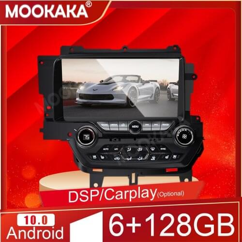 Android 10 For Chevrolet Corvette C7 Car Multimedia Player GPS Navigation Head Unit Auto Radio Stereo Tape Recorder Carplay