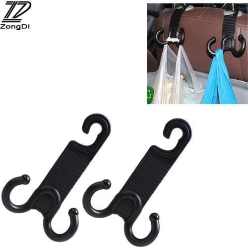 ZD 1X Car hook Multifunction trunk double hook For BMW e90 e60 e46 e36 Mitsubishi lancer Hyundai solaris tucson ix35 Accessories