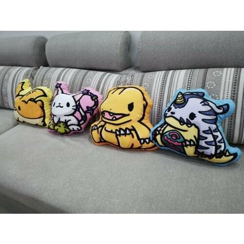 Cosmile Digimon Adventure Gabumon Agumon Tailmon Patamon Doll Stuffed Plush toy Pillow display Limited Cosplay Cute fashion Gift