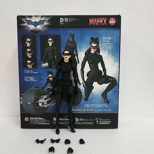 Mafex No.009 The Dark Knight Rises Catwomen Selina Kyle Action Figure Model Toy Gift