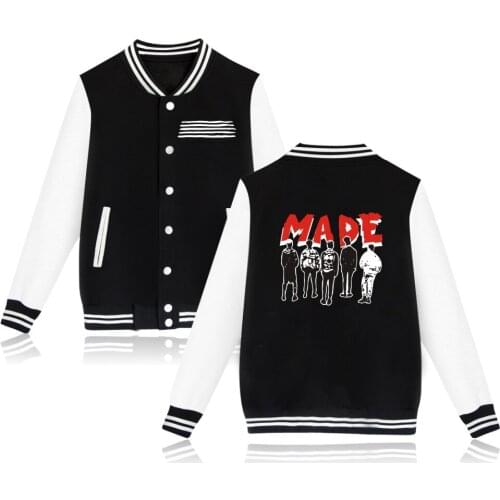 KPOP BIGBANG Baseball Jacket Coat 4 Colors Autumn Winter Hoodies Sweashirt Harajuku Plus Size Tracksuit Clothes chaqueta mujer