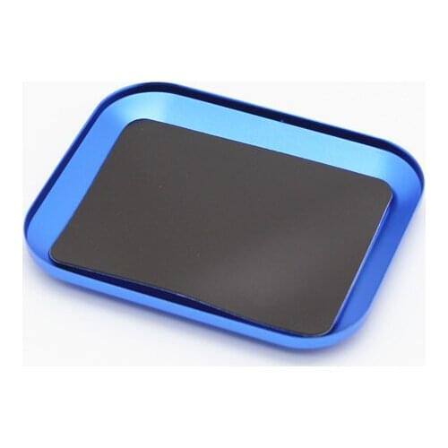 Magnetic Aluminum Alloy Tray Mounting Screws RC car boat plane drone Screw Repair Tray plate Disk Model crawler Tool