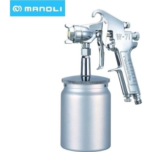 MANOLI W-71 Profession Spray Gun Paint Sprayers Highly Atomized Wooden Furniture Spray Guns Mini Nozzle Air Painting Gun W71