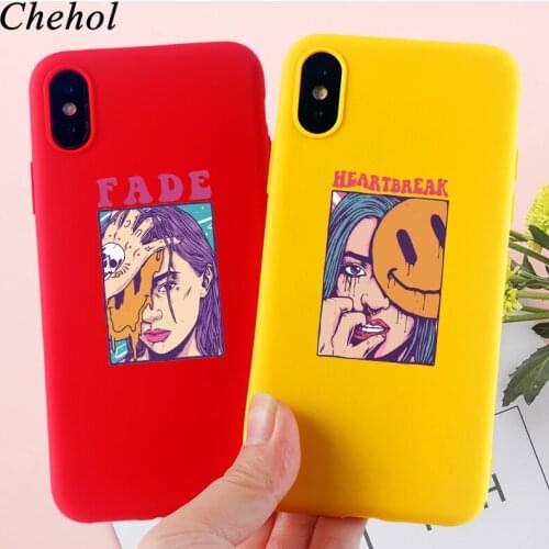 Girl Print Fashion Phone Cases for iPhone 11 Pro 8 7 6s Plus X XS MAX XR Case Soft Silicone TPU Fitted Back Covers Accessories