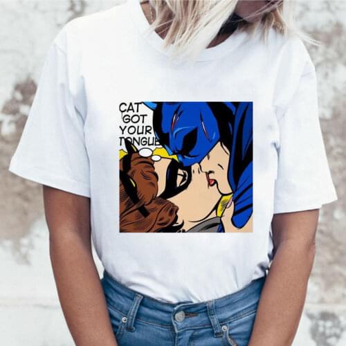 New Women T Shirt Cute Cartoon Print Vintage Tshirt Fashion T-shirt Harajuku Summer Short Sleeves Tops Femme Tee Shirts