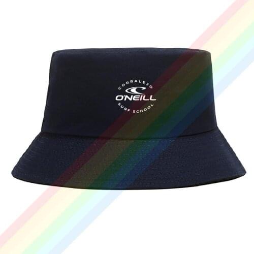 ONeil Corralejo Surf School White Summer Outdoor Cap Travel Beach Sun Hat Unisex Double Sides Wear