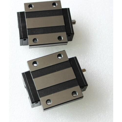 2pcs Original Taiwan PMI MSA25E-N MSA25ESSFC N linear guideway slide block Carriage for CO2 laser machine CNC router MSA25E