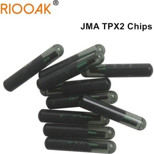 Original Car Key Chip JMA TPX2 Cloner Chip Glass TPX2 Transponder Chip for JMA High Quality Copy Chip