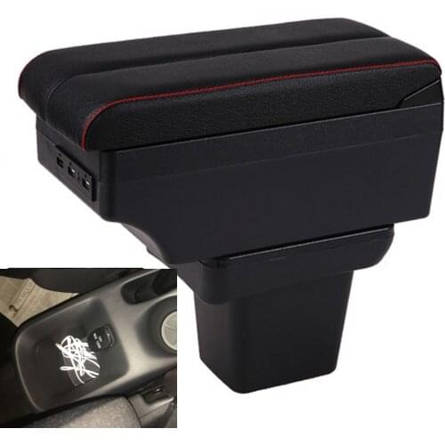 For Nissan Kicks Armrest Box central content interior Storage car-styling accessories part with USB