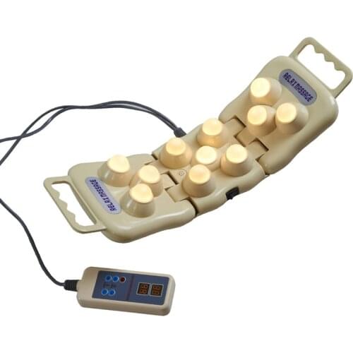 POP RELAX PR-P11 foldable 11 jade balls handhold far infrared heating therapy projector massage relaxant body