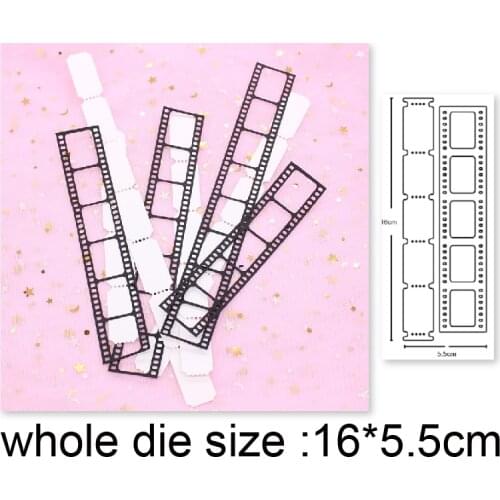Film frame Metal Cutting Dies for DIY Scrapbooking Photo Album Decor Embossing Paper Card Crafts Die Cut 2020