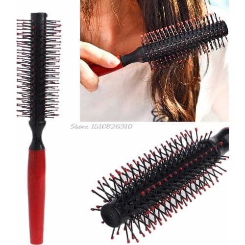 Roll Brush Round Hair Comb Wavy Curly Styling Care Curling Beauty Salon Tools #Y207E# Hot Sale