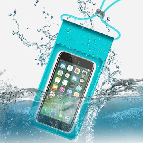 Luxury High Quality TPU Waterproof Pouch Mobile Phone Water Proof Case For iPhone Samsung 4-layers Protection Bag 5.0-6.6 Inch