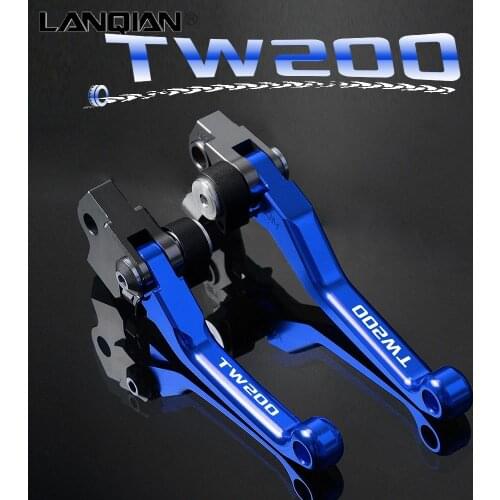 For Yamaha TW200 Motorcycle Dirt Pit Bike Motocross Pivot Brake Clutch Levers TW 200 2000-2017 2011 2012 2013 2014 2015 2016