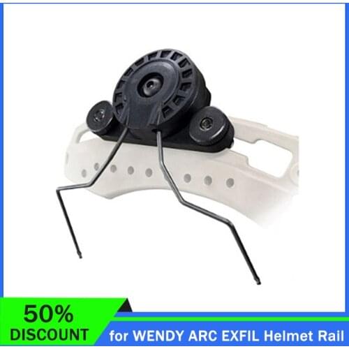 Tactical Headphone Adapter M12 EARMOR HeadSet RAC Rails Adapter Attachment Kit for ARC EXFIL Rail Adapter Helmet Accessories