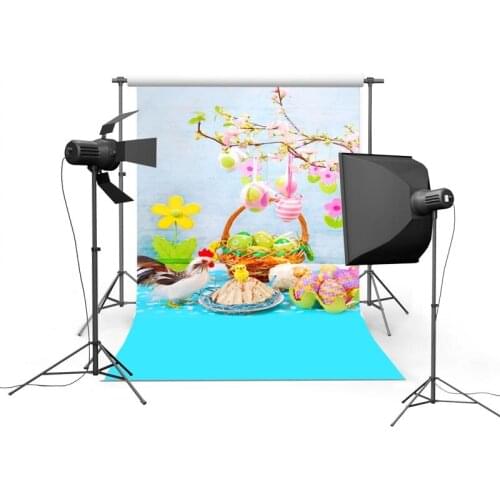 Bright Easter day background photo shooting portrait kids photography backdrop of photographer studio props fotografia GE-104