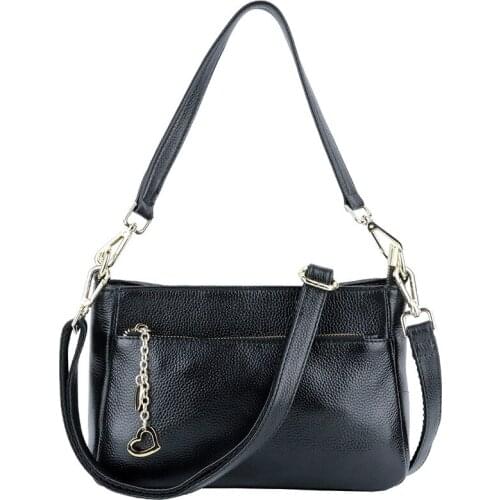 Womens Novelty Fashion Crossbody Bags First Layer Cowhide Large Capacity Lipstick Shoulder Handbags Luxury Designer Satchels