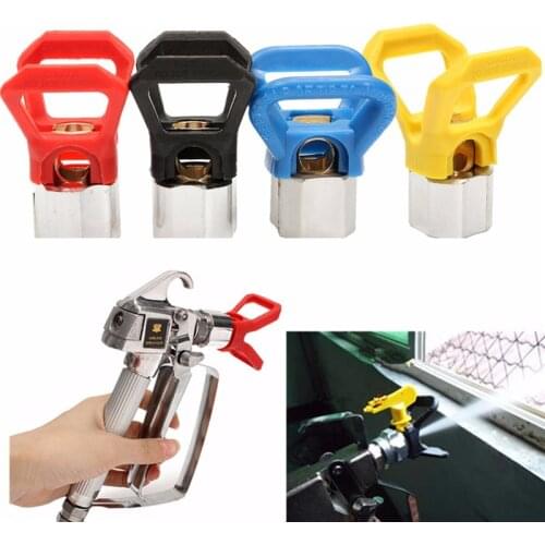 1Pc Airless Paint Contractor Flat Tip Sprayer Accessories Domestic Nozzle Universal Copper Seat Suitable For Wagner Titan