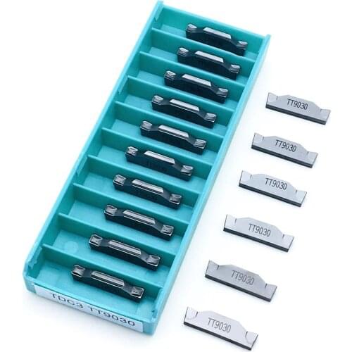 10 pieces of TDC3 TT9030 turning insert taegutec slotting carbide insert lathe parts tool TDC3