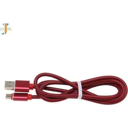 100pcs/lot USB Cable for Samsung A3 A5 Huawei Xiaomi Mi2 for IPhone XS X Leather USB Cable Micro USB Cable Fast Charging Cable