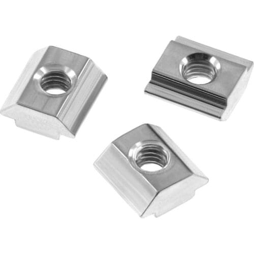 20pcs/lot 2020 M3 M4 M5 M6 T Block Square nuts T-Track Sliding Hammer Nut for Fastener Aluminum Profile