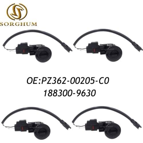 4PCS PDC Parking Sensor Bumper Assist Radar 188300-9630 PZ36200205C0 Fits For Toyota