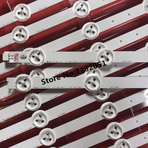 874mm LED Backlight Lamp strip 12leds For LG TCL L42F1300-3D 6916L-0882A 6916L-0913A LC420DUN SE 42 inch LCD Monitor