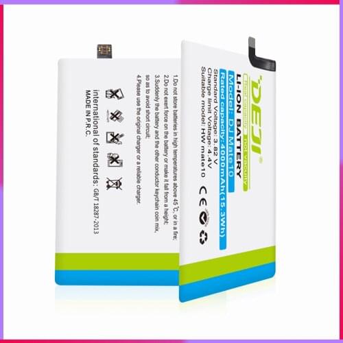 DEJI For HUAWEI Mate10 Original Phone Battery High Capacity 4000mAh Internal Bateria Replacement 3.82V High Quality