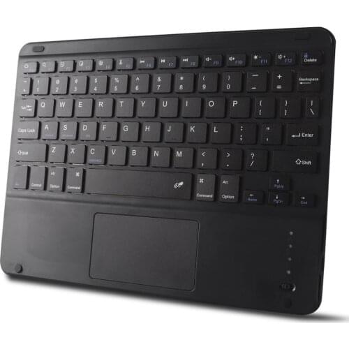Wireless Bluetooth Keyboard Ultra Thin Rechargeable Keybord PC Game Touch Keypad For iPad 7th Air2/3 Pro 10.5 Air Android Tablet