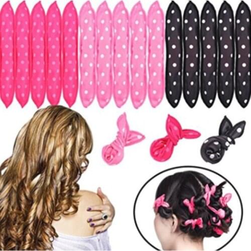 Hair Curlers Magic Sponge Pillow Soft Hair Roller Flexible Foam&Sponge Hair Curlers Rollers DIY Salon Hair Care Styling Tools