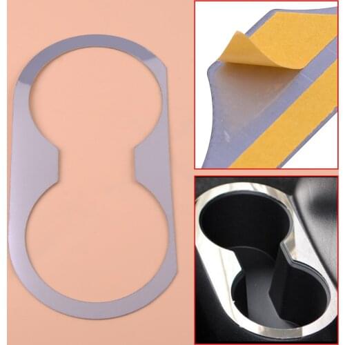 CITALL New Car Rear Seat Water Cup Holder Plate Cover Trim For Jeep Patriot Compass 2011 2012 2013 2014 2015 2016 Accessories