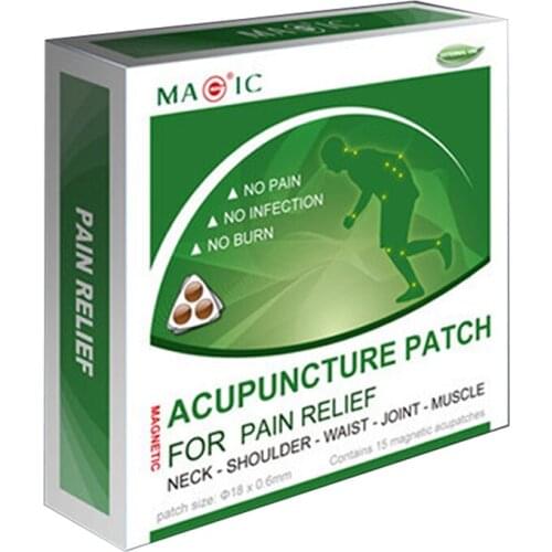 Magnetic acupuncture patch for waist pain herbs