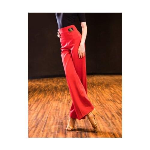 2019 Ballroom Dance pants Ladys Tango Waltz Dancing costumes Women Ballroom Dance Competition pants
