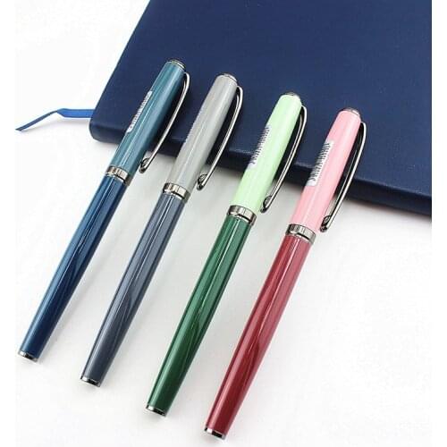 Luxury PAILI 5016 Ink Fountain pen 0.38mm Metal high-end business office gifts signature pen