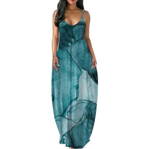 40# Vintage Harajuku Dresses Print Womens Summer Casual Sexy Stripe Length Sleeveless Colorful Sundresses Vestido De Mujer