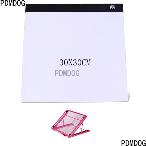 High Quality Metal Foldable Holder For Diamond Embroidery Diamond Painting Cross Stitch Kits A4/3/5 LED Light Drawing Tablet Pad