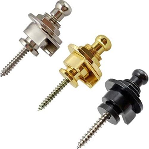 1Pcs Bass Guitar Strap Locks Button ,Premium Guitar Straplocks for Acoustic Classical Electric Guitar Bass Ukulele