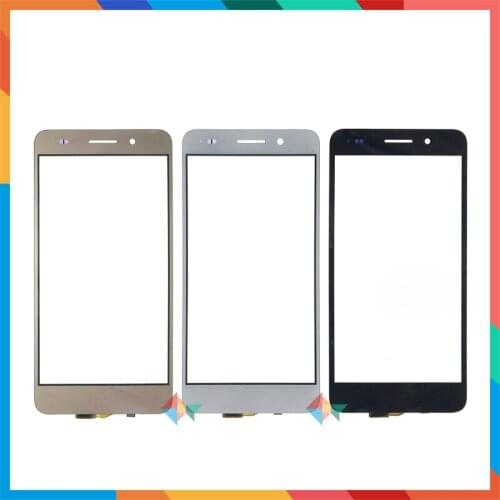 10Pcs/lot High Quality 5.5" For Huawei Y6II Y6 II Touch Screen Digitizer Front Glass Lens Sensor Panel