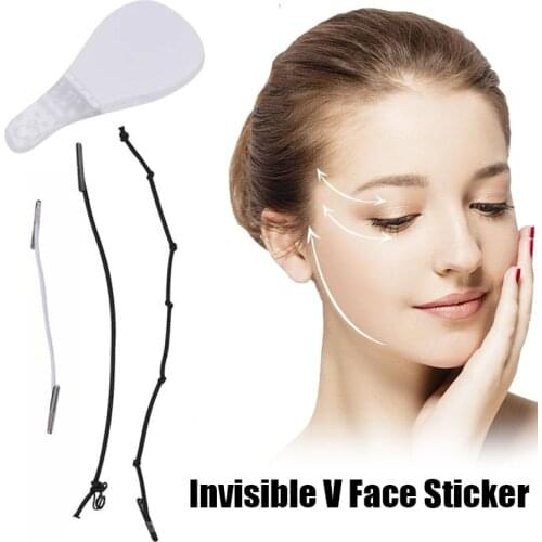 40pcs/set Invisible V-shape Face Stickers Fast Lift Up Chin Face Line Adhesive Tape Anti-Wrinkle Sagging Skin Care Beauty Tools