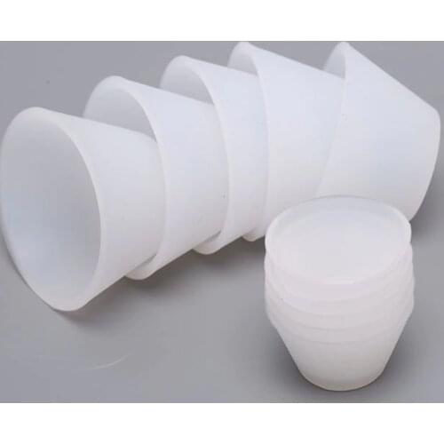 5Pcs Silicone Distribution Cup Resin Glue Tools Glue Distribution Cup Crystal Scale Jewelry Tools Resin Molds For Jewelry